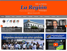 Tablet Screenshot of laregiontam.com.mx